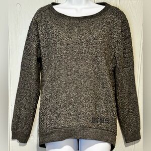 BCBGMaxAzria Charcoal Crew Neck Sweater